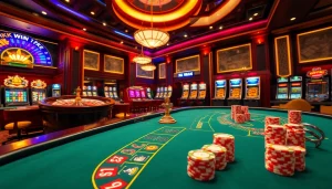 Experience the excitement of kk win gaming at luxurious casino tables.