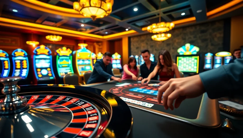 Experience an exciting game at sunwin88.art with thrilling poker chips and roulette.