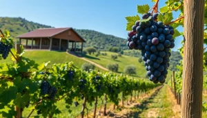 Experience the beauty of clarksburg wineries with lush vineyards and tasting pavilions.