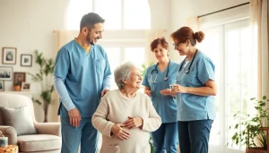 Senior caregivers Austin TX providing compassionate support in a warm home environment.