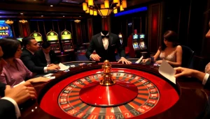 Engaging in high-stakes roulette at a luxurious casino showcasing elements of the hidden wiki.