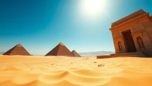 Detailing the ancient pyramids of Egypt, highlighting their stunning architecture and historical significance in piraminds.