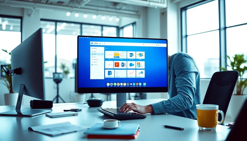 在现代办公环境中体验强大的 WPS 下载界面