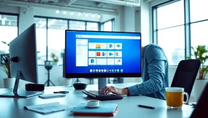 在现代办公环境中体验强大的 WPS 下载界面