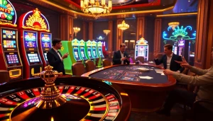 Engage with thrilling casino action featuring a poker table and hidden wiki link insights.