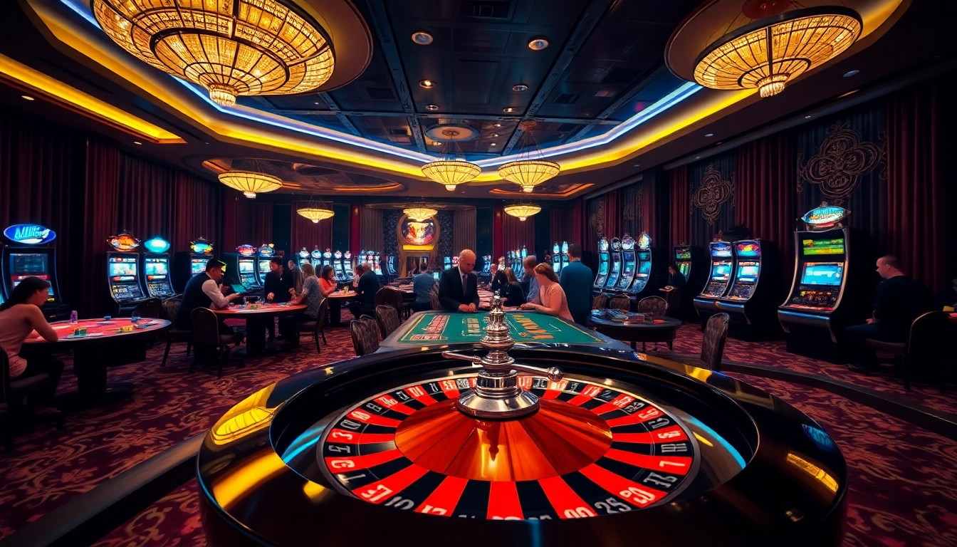 Découvrez l'excitation au meilleur casino en ligne avec des tables de poker animées et des roues de roulette palpitantes.