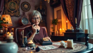 温かく inviting な雰囲気で電話占い当たるをハイライトした魅力的な電話占いセッション。