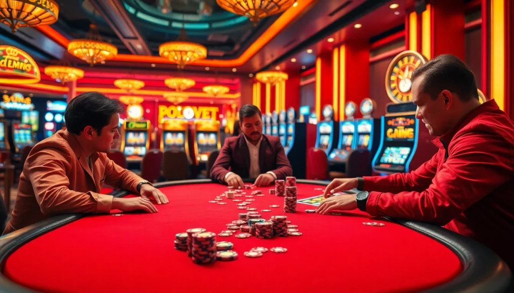 Engage in expert poker strategies at Thabet College with vibrant casino action.