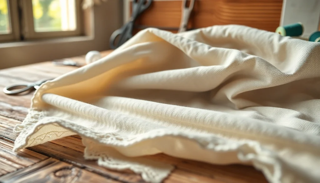 Bekijk absorberende katoenen stof met fijne texturen en natuurlijke kleuren.