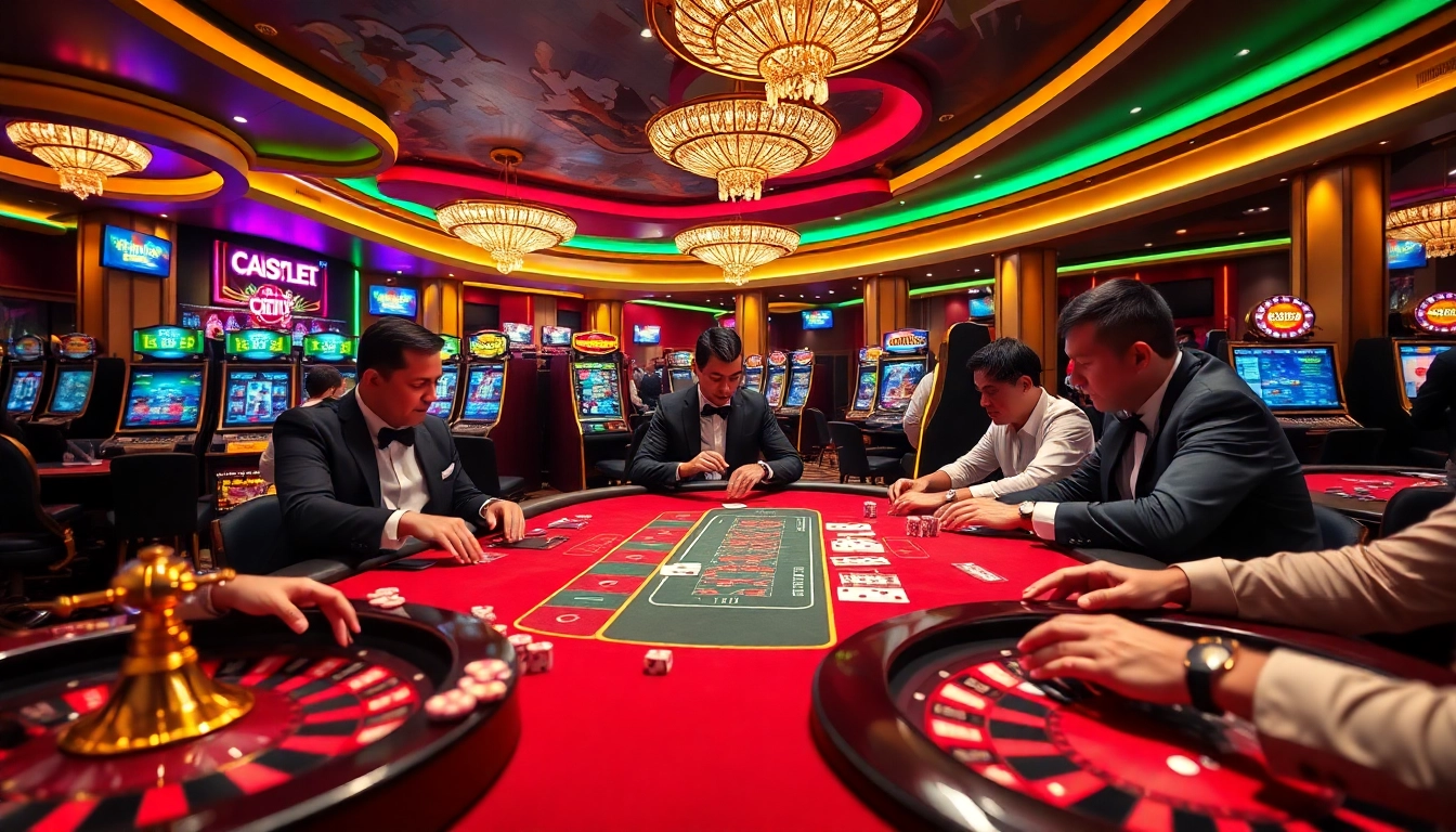 Vivez l'excitation du meilleur casino en ligne avec des tables de poker luxueuses et une atmosphère de jeu dynamique.