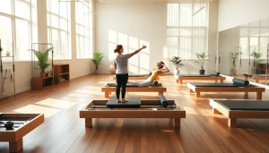 ピラティス おすすめ 自然光あふれるリフォーマー完備の静かなフィットネススタジオ