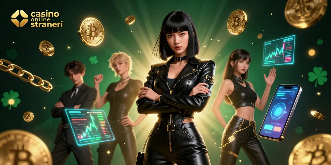 Vinci premi entusiasmanti presso casino online stranieri con giochi e bonus di alto livello in questa illustrazione 3D.