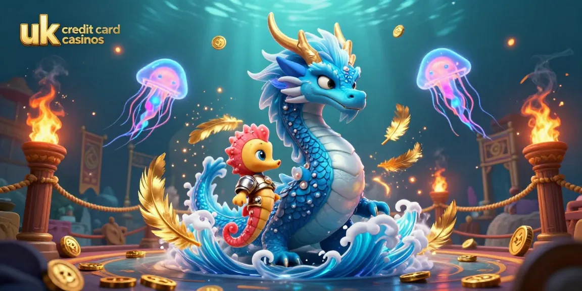 Win big at uk credit card casinos with vibrant 3D elements illustrating fun and excitement.