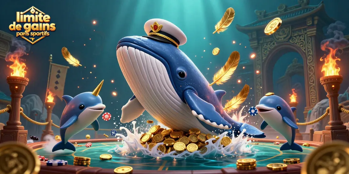 Pariez sur limite de gains paris sportifs avec un étonnant et coloré spectacle sous-marin rempli de pièces d'or.