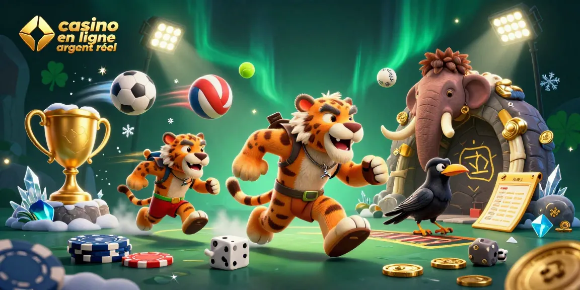 Jouez à casino en ligne argent réel avec des personnages 3D amusants dans un décor captivant.