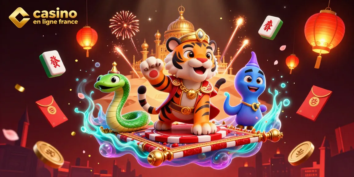 Découvrez les jeux passionnants sur casino en ligne France avec un tigre sultan et des éléments ludiques.