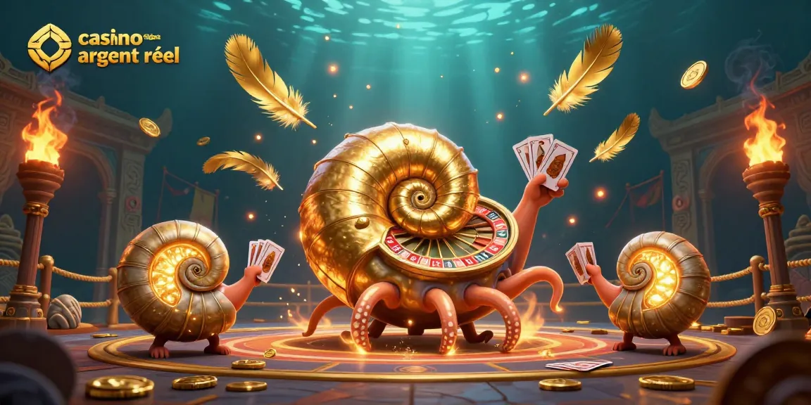 Jouer au casino en ligne argent réel avec un nautilus géant et des éléments de jeu captivants