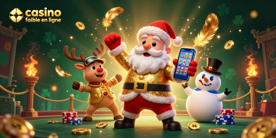 Profitez d'une expérience captivante au casino fiable en ligne avec des personnages festifs