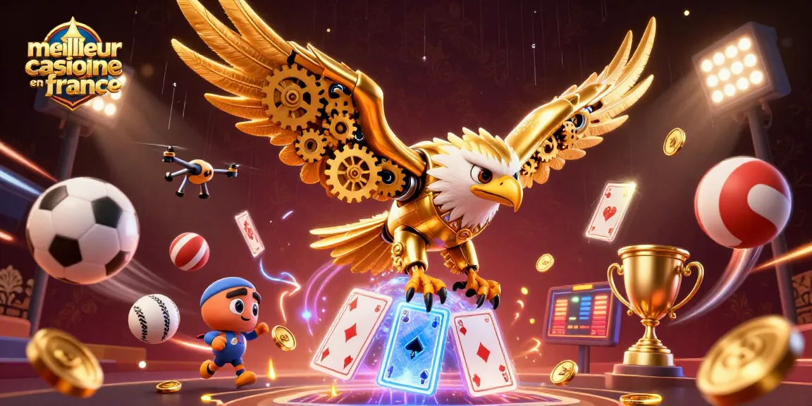 Vivez l'aventure des jeux en ligne avec le meilleur casino en ligne France, illustrant la richesse du jeu.