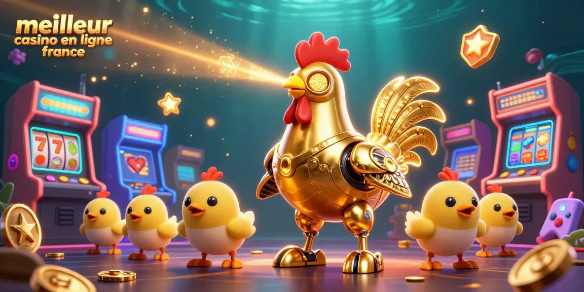 Plongez dans le meilleur casino en ligne France avec des personnages colorés et des machines à sous vibrantes.