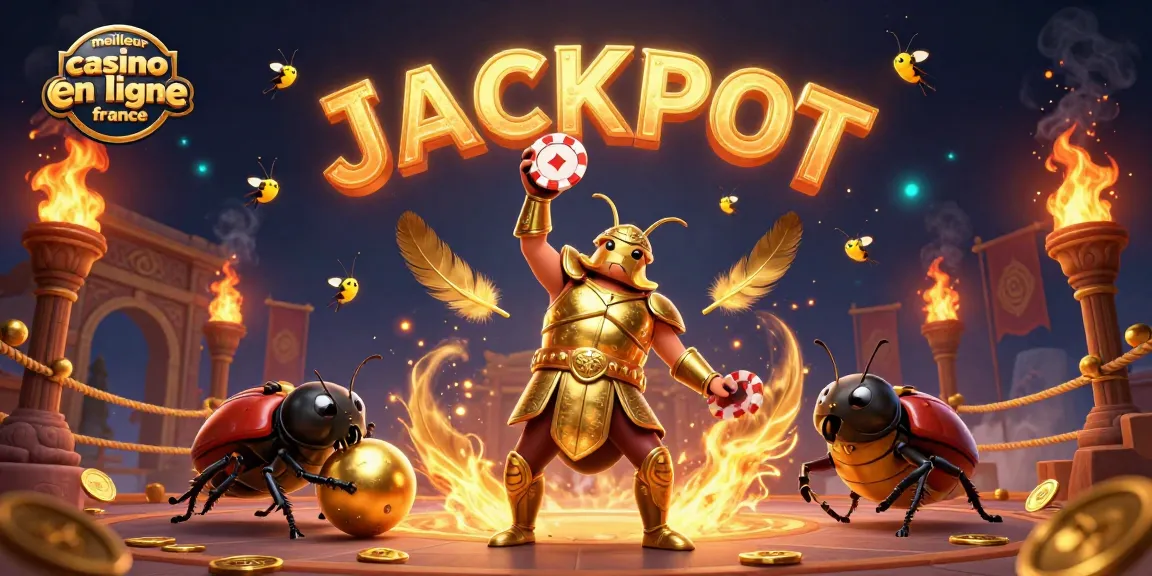 Gagnez au meilleur casino en ligne France avec des héros animés dans une scène dynamique.
